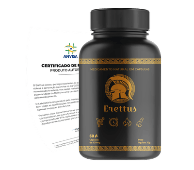 Certificado ANVISA - Erettus